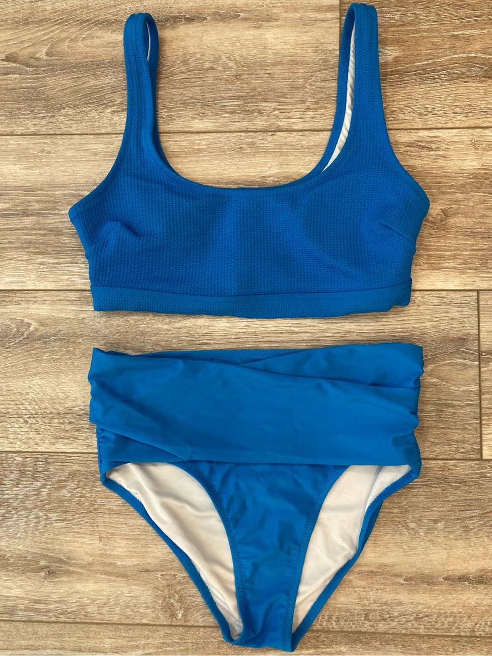 OLD NAVY Blue Two-Piece Swim Set